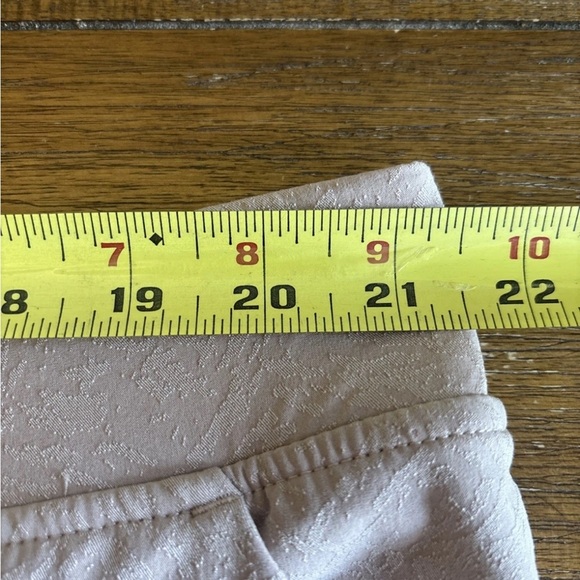 Athleta Brooklyn Textured Ankle Pant Grain Camo Pink Blush Sz 24 Women's - Picture 5 of 13